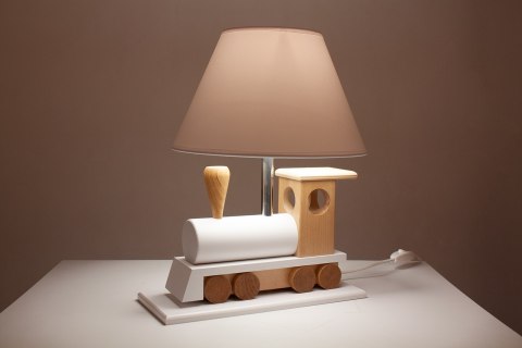 Lampa stołowa Lokomotywa biała Lampa stołowa Lokomotywa biała