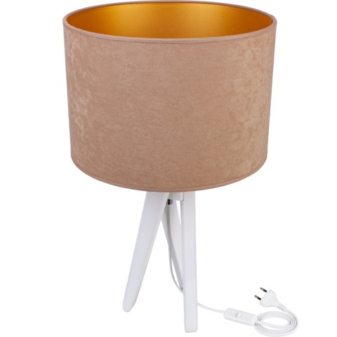 Lampa stołowa biały TRIVET beż Lampa stołowa biały TRIVET beż