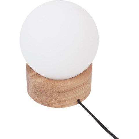 Lampa stołowa nocna dąb Barrel ORB kula Lampa stołowa nocna dąb Barrel ORB kula