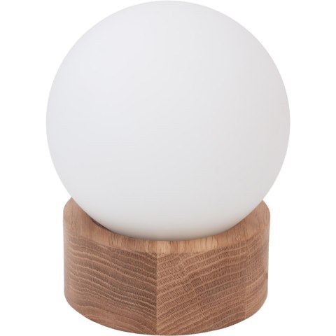 Lampa stołowa nocna dąb Barrel ORB kula Lampa stołowa nocna dąb Barrel ORB kula