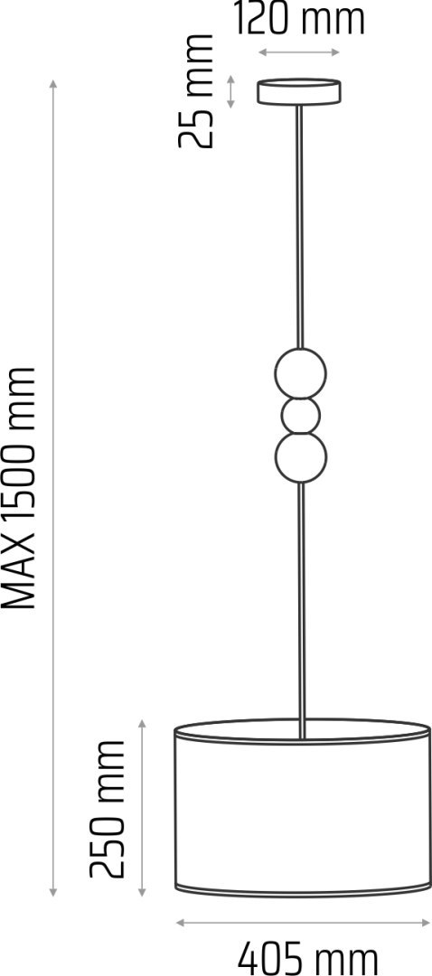 Lampa wisząca Bolla fi40 butelkowa zieleń Lampa wisząca Bolla fi40 butelkowa zieleń