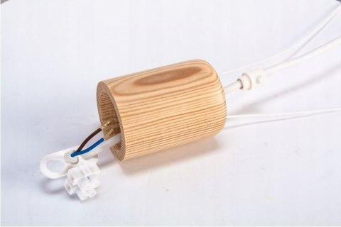 Lampa wisząca Samolot duży biało-naturalny