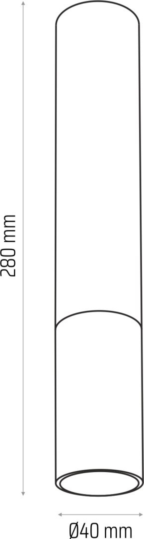 Madera2 klosz spot 28 cm dąb Madera2 klosz spot 28 cm dąb