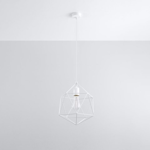 Lampa wisząca GASPARE biała