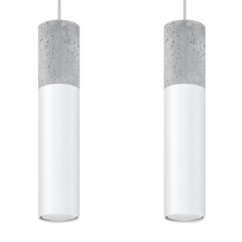 Lampa wisząca BORGIO 2 biały