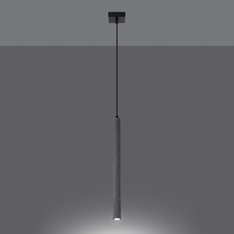 Lampa wisząca PASTELO 1 beton