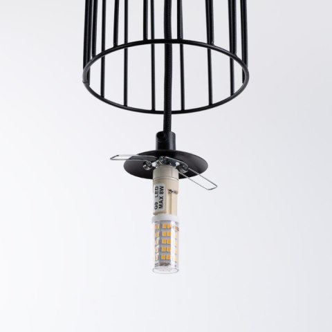 Lampa wisząca BRINA 3P czarna Lampa wisząca BRINA 3P czarna