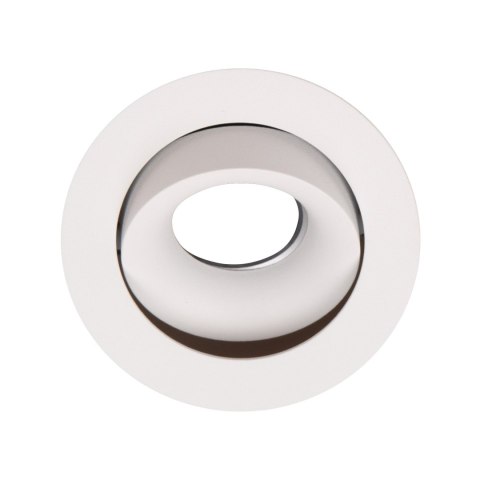 MAXLIGHT H0117 OPRAWA WPUSTOWA BELLATRIX TILTED BIAŁA - BEZ MODUŁU ŚWIETLNEGO LED H0112