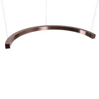 MAXLIGHT P0572D LAMPA WISZĄCA LOTUS 33W BRUSHED BRONZE