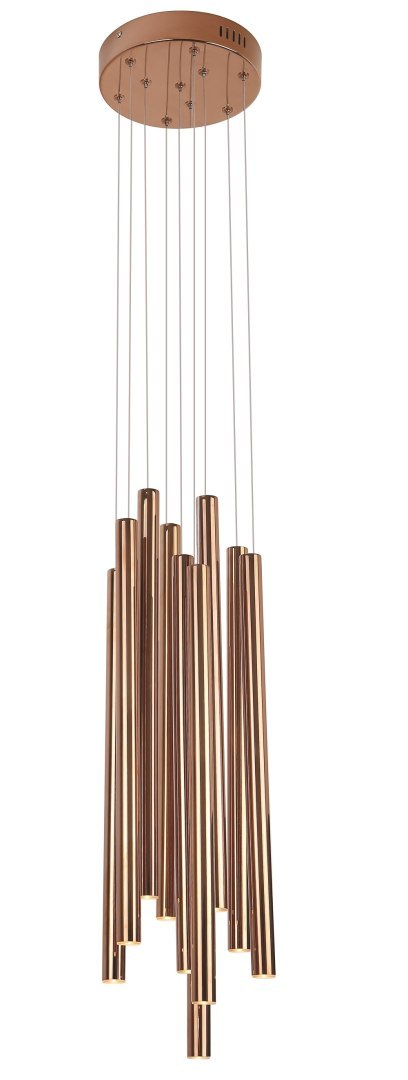 MAXLIGHT P0205D LAMPA WISZĄCA ORGANIC 10x1 MIEDŹ MAŁA ŚCIEMNIALNA MAXLIGHT P0205D LAMPA WISZĄCA ORGANIC 10x1 MIEDŹ MAŁA ŚCIEMNIALNA
