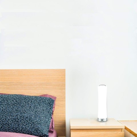 Oprawa LED V-TAC 14W LED Biurkowa BAMBOO Dotykowe Ściemnianie Biała VT-7026 3000K 1200lm 3 Lata Gwarancji Oprawa LED V-TAC 14W LED Biurkowa BAMBOO Dotykowe Ściemnianie Biała VT-7026 3000K 1200lm 3 Lata Gwarancji