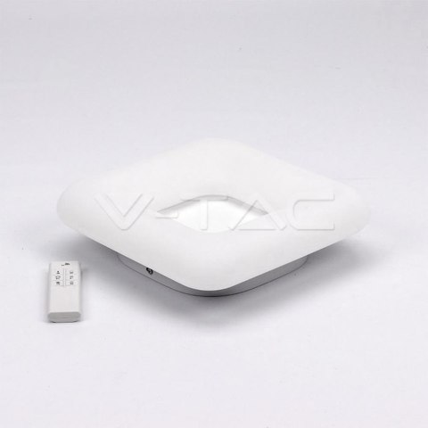 Oprawa LED V-TAC 40W Oprawa Sufitowa Kwadrat Zmiana Barwy f.460 Ściemnianie Biały VT-7463 2700K-6400K 3600lm 3 Lata Gwarancji Oprawa LED V-TAC 40W Oprawa Sufitowa Kwadrat Zmiana Barwy f.460 Ściemnianie Biały VT-7463 2700K-6400K 3600lm 3 Lata Gwarancji