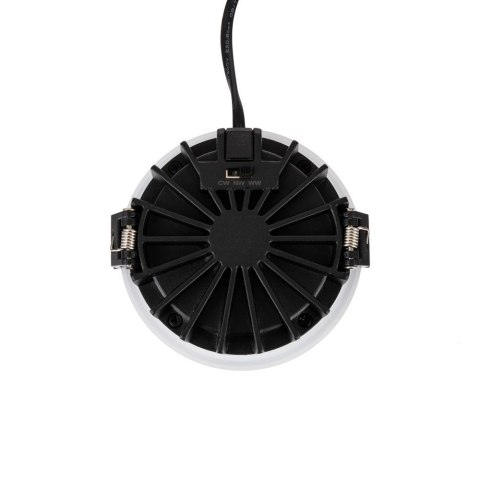 Oprawa V-TAC LED Downlight 18W BRIDGELUX CHIP CCT Biała Raster Antyolśnieniowy Plaster Miodu VT-17018 3000K-4000K-6400K 1860lm