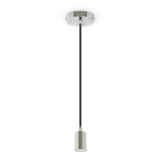 Oprawa Zwieszana V-TAC Chrom Metal Fioletowy przewód VT-7338-PE 5 Lat Gwarancji