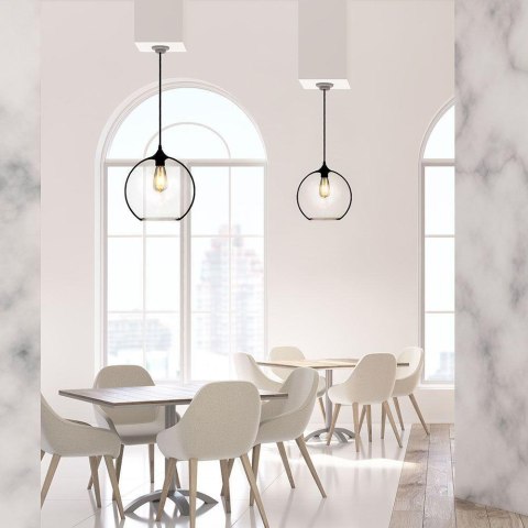 Oprawa Zwieszana V-TAC Globe Szkło Transparent fi300mm VT-7302 5 Lat Gwarancji Oprawa Zwieszana V-TAC Globe Szkło Transparent fi300mm VT-7302 5 Lat Gwarancji