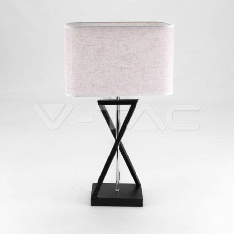 Lampka V-TAC E27 IKS Kwadrat Czarna 320x200x570mm VT-7712 5 Lat Gwarancji Lampka V-TAC E27 IKS Kwadrat Czarna 320x200x570mm VT-7712 5 Lat Gwarancji