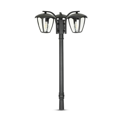 Latarnia Ogrodowa V-TAC 3XE27 1990mm IP44 Czarny VT-740