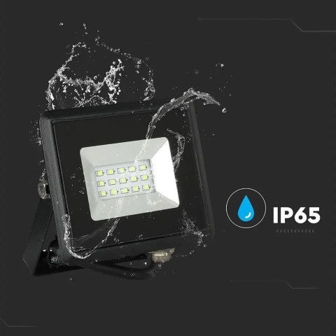 Projektor LED V-TAC 10W Czarny E-Series IP65 VT-4011 Kolor Zielony