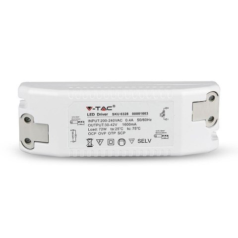 Zasilacz do Paneli LED 70W V-TAC 5 Lat Gwarancji Zasilacz do Paneli LED 70W V-TAC 5 Lat Gwarancji