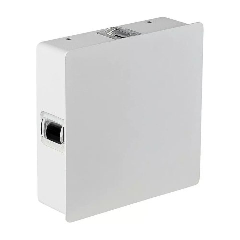 Oprawa Ścienna V-TAC 4W LED IP65 Biały Kwadrat VT-704 4000K 440lm