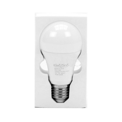 Żarówka LED SMART WiFi V-TAC 9W E27 A65 Amazon Alexa Google Home VT-5010 6000K 800lm Żarówka LED SMART WiFi V-TAC 9W E27 A65 Amazon Alexa Google Home VT-5010 6000K 800lm