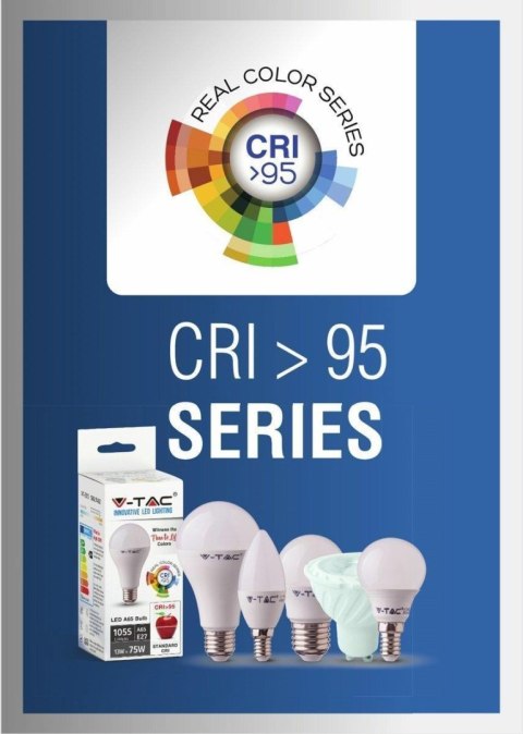 Żarówka LED V-TAC 5.5W E27 G45 Kulka CRI95+ VT-2216 4000K 470lm Żarówka LED V-TAC 5.5W E27 G45 Kulka CRI95+ VT-2216 4000K 470lm