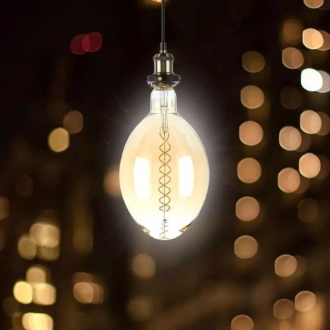 Żarówka LED V-TAC 8W Filament E27 BF180 Bursztyn Ściemnialna VT-2168D 2000K 500lm Żarówka LED V-TAC 8W Filament E27 BF180 Bursztyn Ściemnialna VT-2168D 2000K 500lm