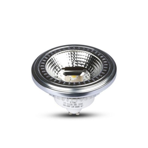 Żarówka LED V-TAC AR111 12W GU10 40st COB Ściemnialna VT-1112 4000K 650lm Żarówka LED V-TAC AR111 12W GU10 40st COB Ściemnialna VT-1112 4000K 650lm
