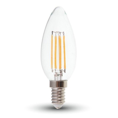 Żarówka LED V-TAC V-TAC 6W Filament E14 Świeczka VT-2127 3000K 600lm Żarówka LED V-TAC V-TAC 6W Filament E14 Świeczka VT-2127 3000K 600lm