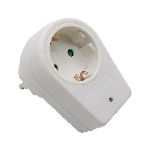 Adapter z ochroną przepięciową V-TAC 16A 3680W BIAŁY VT-1101-1 Adapter z ochroną przepięciową V-TAC 16A 3680W BIAŁY VT-1101-1