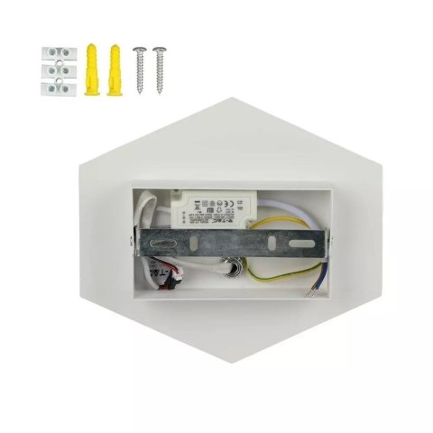 Kinkiet Ścienny V-TAC 3W Bridgelux Chip Biały VT-803 4000K 300lm