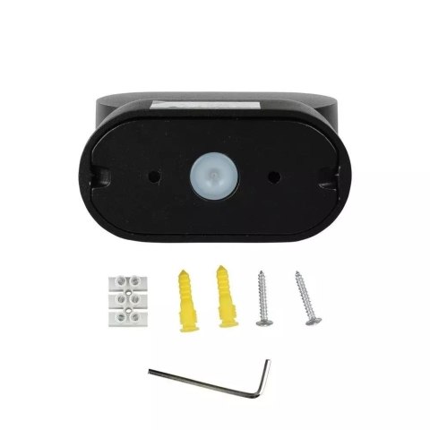 Kinkiet Ścienny V-TAC 6W LED Czarny IP65 Obrotowy 350st VT-816 3000K 660lm Kinkiet Ścienny V-TAC 6W LED Czarny IP65 Obrotowy 350st VT-816 3000K 660lm