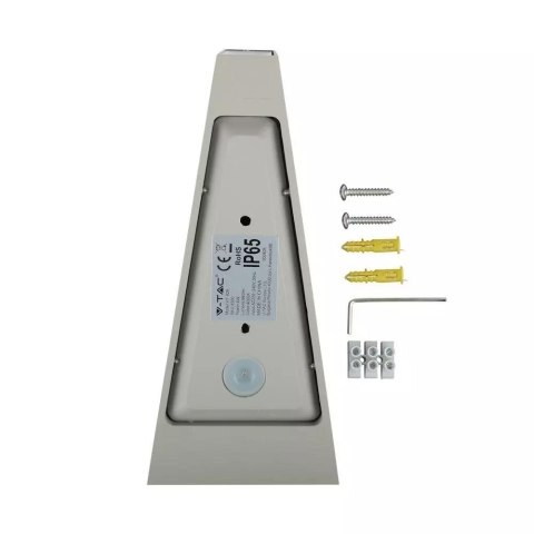 Kinkiet Ścienny V-TAC 6W LED Szary IP65 VT-826 3000K 660lm Kinkiet Ścienny V-TAC 6W LED Szary IP65 VT-826 3000K 660lm