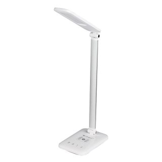 Lampka Biurkowa V-TAC 7W 3w1 Indukcja Zmiana Barwy Biała 1000lx VT-1027 2700K-6500K
