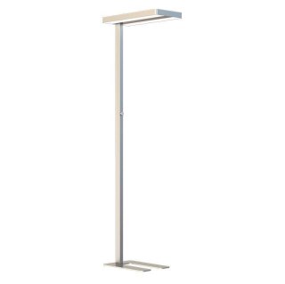 Oprawa Podłogowa V-TAC 80W LED Potencjometr Ściemniający Srebrna Okrągła VT-8500 4000K 8800lm 3 Lata Gwarancji