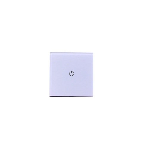 Włącznik Szklany SMART WiFi V-TAC Pojedynczy Biały Amazon Alexa, Google Home, Nest VT-5003 Włącznik Szklany SMART WiFi V-TAC Pojedynczy Biały Amazon Alexa, Google Home, Nest VT-5003