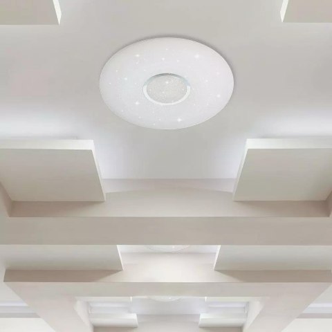 Plafon Sufitowy V-TAC 40W LED Pilot CCT fi.350 Gwiazdy VT-8405 2700K-6400K 2800lm Plafon Sufitowy V-TAC 40W LED Pilot CCT fi.350 Gwiazdy VT-8405 2700K-6400K 2800lm