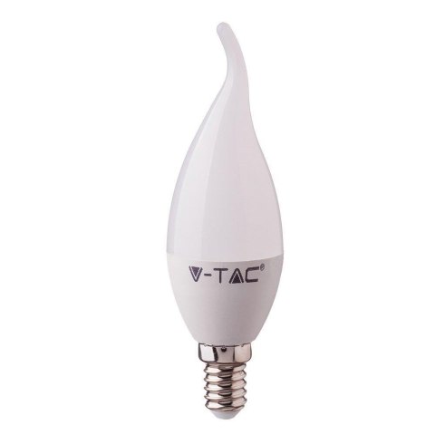 Żarówka LED V-TAC 4W E14 Świeczka Płomyk VT-1818TP 2700K 350lm Żarówka LED V-TAC 4W E14 Świeczka Płomyk VT-1818TP 2700K 350lm