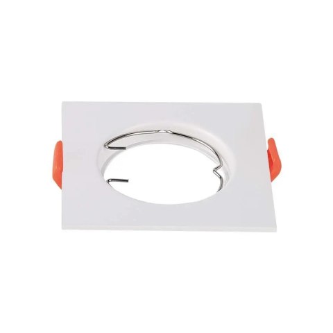 Oczko V-TAC GU10 Wpuszczane Kwadrat Białe (Opak. 2 szt) VT-930 3 Lata Gwarancji Oczko V-TAC GU10 Wpuszczane Kwadrat Białe (Opak. 2 szt) VT-930 3 Lata Gwarancji