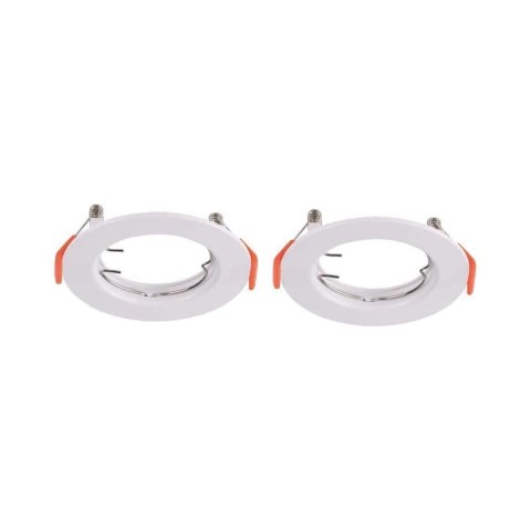 Oczko V-TAC GU10 Wpuszczane Okrągłe Białe (Opak. 2 szt) VT-929-W 3 Lata Gwarancji Oczko V-TAC GU10 Wpuszczane Okrągłe Białe (Opak. 2 szt) VT-929-W 3 Lata Gwarancji