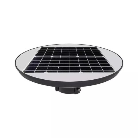 Oprawa Ogrodowa V-TAC Solarna 10W Czujnik Ruchu TIMER PILOT IP65 VT-65W 6500K 1500lm