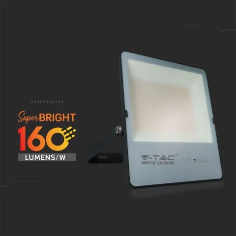 Projektor LED V-TAC 150W Czarny EVOLUTION 160Lm/W VT-49151 6400K 24000lm