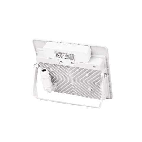 Projektor LED V-TAC 50W SAMSUNG CHIP Czujnik Ruchu Biały Z MUFĄ VT-158S 4000K 4000lm 5 Lat Gwarancji