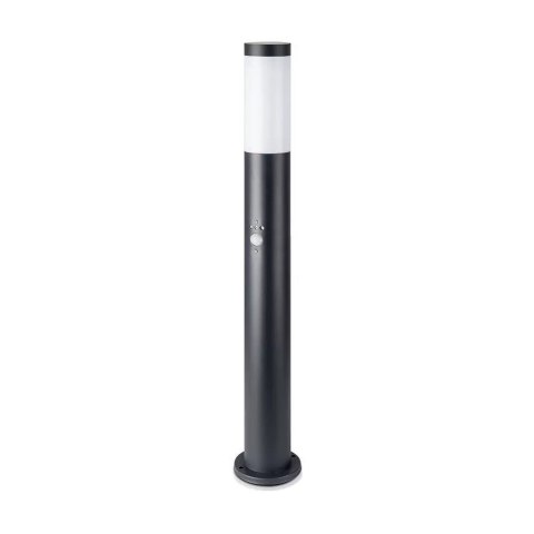 Słupek Ogrodowy V-TAC 80CM Czarny Czujnik Ruchu E27 VT-838-80 Słupek Ogrodowy V-TAC 80CM Czarny Czujnik Ruchu E27 VT-838-80
