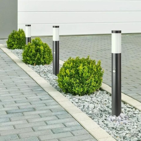 Słupek Ogrodowy V-TAC 80CM Czarny Czujnik Ruchu E27 VT-838-80 Słupek Ogrodowy V-TAC 80CM Czarny Czujnik Ruchu E27 VT-838-80