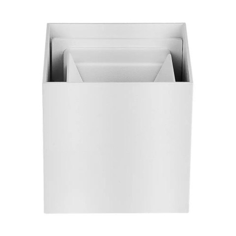 Oprawa Ścienna V-TAC 11W LED Góra Dół Regulowana Chip BRIDGELUX Biały Kwadrat IP65 VT-759-12-W 3000K 1360lm