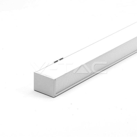 Oprawa V-TAC LED Linear SAMSUNG CHIP 40W Natynk/Zwieszana Do łączenia Biała 0-10V 120cm VT-7-43 4000K 3510lm 5 Lat Gwarancji