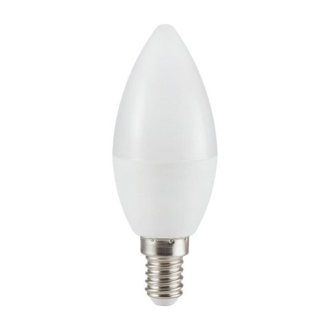 Żarówka LED V-TAC 4.5W E14 Świeczka (Opak. 6szt) VT-2246 6400K 470lm Żarówka LED V-TAC 4.5W E14 Świeczka (Opak. 6szt) VT-2246 6400K 470lm