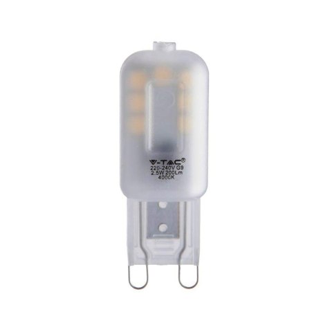 Żarówka LED V-TAC SAMSUNG CHIP 2.2W G9 VT-203 4000K 200lm 5 Lat Gwarancji Żarówka LED V-TAC SAMSUNG CHIP 2.2W G9 VT-203 4000K 200lm 5 Lat Gwarancji