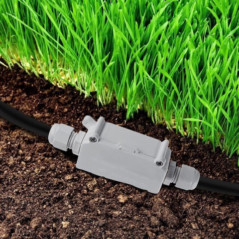 Puszka Złączka Mufa Hermetyczna 2x3Pin Biała 0.5-2.5mm2 IP65 V-TAC VT-7224 Puszka Złączka Mufa Hermetyczna 2x3Pin Biała 0.5-2.5mm2 IP65 V-TAC VT-7224